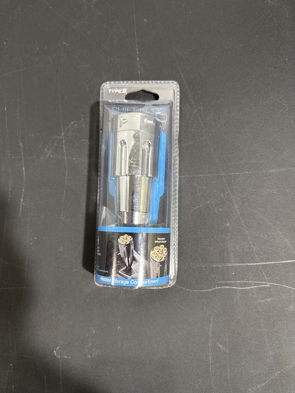 Type S Revolver Wheel Design Shift Knob with Hidden Storage AC58331